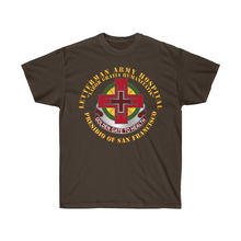 Load image into Gallery viewer, Unisex Ultra Cotton Tee - Army- Letterman Army Hospital - DUI - Presidio of San Francisco