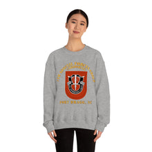 Load image into Gallery viewer, Unisex Heavy Blend Crewneck Sweatshirt - Army - 7th Special Forces Group W Flash - Fbnc