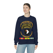 Load image into Gallery viewer, Unisex Heavy Blend Crewneck Sweatshirt - Army - 58th Infantry Platoon - Scout Dog - w VN SVC