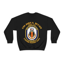 Load image into Gallery viewer, Unisex Heavy Blend Crewneck Sweatshirt - USS John S. McCain (DDG-56)