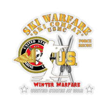 Load image into Gallery viewer, Kiss-Cut Stickers - SOF - USMC Force Recon - Ski Warfare - Ski Combat - Winter Warfare X 300