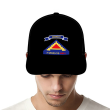 Load image into Gallery viewer, 7th US Army - 7 Steps to Hell with Germany Tab AOP - Unisex Adjustable Curved Bill Baseball Hat