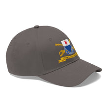 Load image into Gallery viewer, Twill Hat - Army - 299th Cavalry Regiment w Br - Ribbon- Hat - Direct to Garment (DTG) - Printed