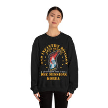 Load image into Gallery viewer, Unisex Heavy Blend Crewneck Sweatshirt - Army - 2nd Infantry Division - ImJin Scout -DMZ Missions
