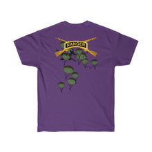 Load image into Gallery viewer, Unisex Ultra Cotton Tee - Airborne Ranger with Crest - Airborne Infantry - Mass Tactical Airborne Operation with Ranger Infantry Branch