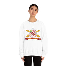 Load image into Gallery viewer, Unisex Heavy Blend Crewneck Sweatshirt - Army - 8th Field Artillery w Br - Ribbon