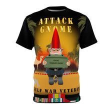 Load image into Gallery viewer, Unisex AOP - Attack Gnome - Gulf War Veteran with Gulf War Service Ribbons