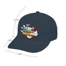 Load image into Gallery viewer, 332nd Fighter Group (Red Tails) (Tuskegee Airmen) - AOP - Unisex Adjustable Curved Bill Baseball Hat