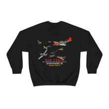 Load image into Gallery viewer, Unisex Heavy Blend Crewneck Sweatshirt - Army - AAC - 332nd Fighter Group - Red Tails - At War