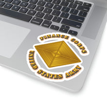 Load image into Gallery viewer, Kiss-Cut Stickers - Army - Finance Corps