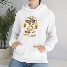 Load image into Gallery viewer, Unisex Heavy Blend™ Hooded Sweatshirt - Army - 2nd Bn 83rd Artillery w M110 - Babenhausen Germany w COLD SVC