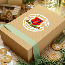 Load image into Gallery viewer, Kiss-Cut Stickers - USMC - 9th Marine Regiment - Striking Ninth