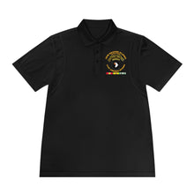Load image into Gallery viewer, Men's Sport Polo Shirt - Army - 58th Infantry Platoon - Scout Dog - W Vn Svc V1
