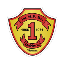 Load image into Gallery viewer, Kiss-Cut Stickers - USMC - 1st Military Police Battalion wo Txt