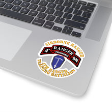 Load image into Gallery viewer, Kiss-Cut Stickers - SOF - 4th Ranger Training Battalion - ABN RGR - Fbga X 300