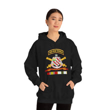 Load image into Gallery viewer, Unisex Heavy Blend Hooded Sweatshirt - Army - 8th Field Artillery w Br - Ribbon COLD WAR Vet Tab