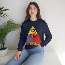 Load image into Gallery viewer, Unisex Heavy Blend Crewneck Sweatshirt - Army - 20th Armored Division - Liberators wo Txt