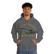 Load image into Gallery viewer, Unisex Heavy Blend™ Hooded Sweatshirt - Army - M107 - 175mm Gun - Artillery Veteran