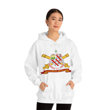 Load image into Gallery viewer, Unisex Heavy Blend Hooded Sweatshirt - Army - 8th Field Artillery w Br - Ribbon