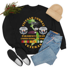 Load image into Gallery viewer, Unisex Heavy Blend Crewneck Sweatshirt - USAF - Vietnam Combat Veteran w Pararescue Huskie