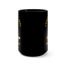 Load image into Gallery viewer, Black Mug 15oz - Army - US Army Europe - Berlin Airlift w COLD EXP Occp Airplane Svc