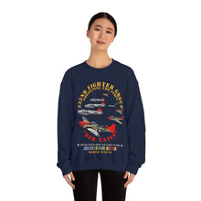 Load image into Gallery viewer, Unisex Heavy Blend Crewneck Sweatshirt - Army - AAC - 332nd Fighter Group - Red Tails - Protect Force