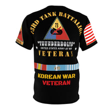 Load image into Gallery viewer, AOP - Army - 73rd Tank Battalion, THUNDERBOLTS, 7th Infantry Division, Korean War Veteran