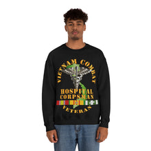 Load image into Gallery viewer, Unisex Heavy Blend Crewneck Sweatshirt - USN - USMC - Vietnam Combat Veteran Hospital Corpsman X 300