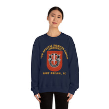 Load image into Gallery viewer, Unisex Heavy Blend Crewneck Sweatshirt - Army - 7th Special Forces Group W Flash - Fbnc