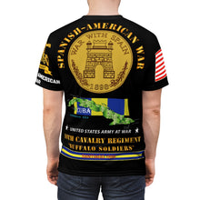 Load image into Gallery viewer, Unisex AOP - 10th Cavalry Regiment (Buffalo Soldiers) - Dismounted Charge - Spanish American War