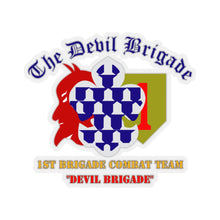 Load image into Gallery viewer, Kiss-Cut Stickers - Army - 1st BDE Combat Tm - Devils Brigade - 1st Infantry Div