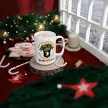 Load image into Gallery viewer, White Ceramic Mug - Army - 58th Infantry Platoon - Scout Dog - w VN SVC