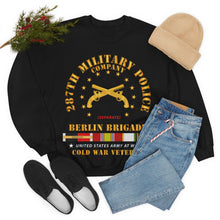 Load image into Gallery viewer, Unisex Heavy Blend Crewneck Sweatshirt - Army - 287th Military Police Company - Berlin Bde w OCCUPY COLD SVC X 300