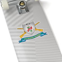 Load image into Gallery viewer, Kiss-Cut Stickers - Army - 5th Infantry Regiment - DUI w Br - Ribbon X 300