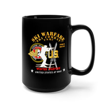 Load image into Gallery viewer, Black Mug 15oz - SOF - USMC Force Recon - Ski Warfare - Ski Combat - Winter Warfare X 300