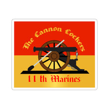 Load image into Gallery viewer, Kiss-Cut Stickers - USMC - 11th Marine Regiment wo Txt