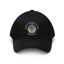 Load image into Gallery viewer, Unisex Twill Hat - AAC - SSI - 13th Air Force - WWII - USAAF x 300 - Direct to Garment (DTG) Printing