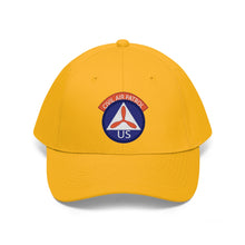 Load image into Gallery viewer, Twill Hat - CAP - Civil Air Patrol Insignia - Hat - Direct to Garment (DTG) - Printed