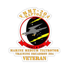 Load image into Gallery viewer, Kiss-Cut Stickers - USMC - VMMT-204 - Veteran