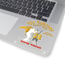 Load image into Gallery viewer, Kiss-Cut Stickers - SOF - USMC Special Operations - Ski Warfare - Ski Combat - Winter Warfare X 300