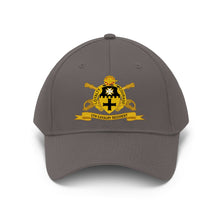 Load image into Gallery viewer, Twill Hat - Army - 5th Cavalry Regiment with Cavalry Branch and Ribbon - Hat - Direct to Garment (DTG) - Printed