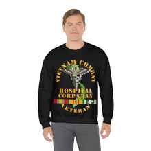 Load image into Gallery viewer, Unisex Heavy Blend Crewneck Sweatshirt - USN - USMC - Vietnam Combat Veteran Hospital Corpsman X 300