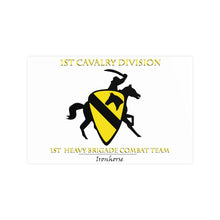 Load image into Gallery viewer, Horizontal Matte Poster - 1st Cavalry Division, 1st Heavy Brigade Combat Team - Ironhorse X 300