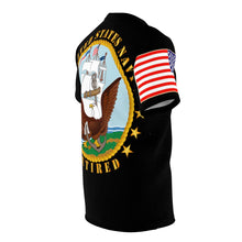 Load image into Gallery viewer, Unisex All Over Print - Navy - Radioman Rating - Retired with Navy Emblem and American Sailor
