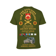 Load image into Gallery viewer, All Over Print Charlie Battery, 2nd Battalion, 28th Field Artillery, Ansbach FRGT-Shirt