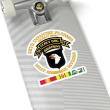 Load image into Gallery viewer, Kiss-Cut Stickers - Army - 58th Infantry Platoon - Scout Dog - w VN SVC