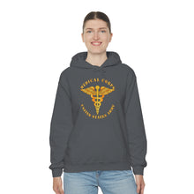 Load image into Gallery viewer, Unisex Heavy Blend™ Hooded Sweatshirt - Army - Medical Corps - US Army