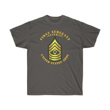 Load image into Gallery viewer, Unisex Ultra Cotton Tee - Army - First Sergeant - 1SG - Veteran - American Patriot