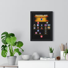 Load image into Gallery viewer, Premium Framed Vertical Poster - Phantom Army (Ghost Army) - Operation Fortitude - World War II