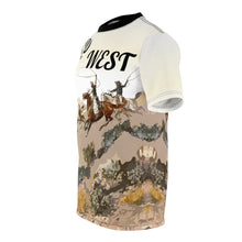 Load image into Gallery viewer, AOP - Old West Cowboys Wrangling the Herd w Text